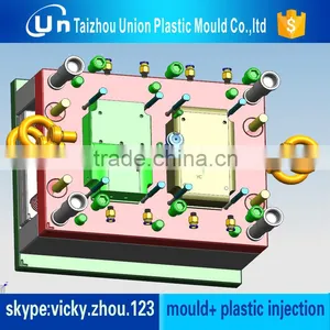 China Plastic Injection Mold Plastic Injection Molding thumbnail-4