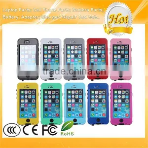 4.7 Inch Red Cellphone Waterproof Case for IPhone 6 Case With Home Button thumbnail-6