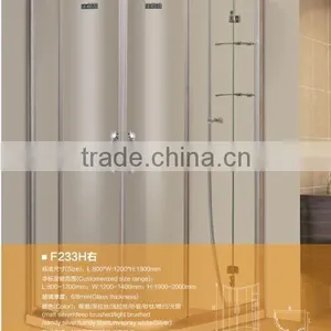 Aluminum Frame Design Shower Screen F233H thumbnail-1