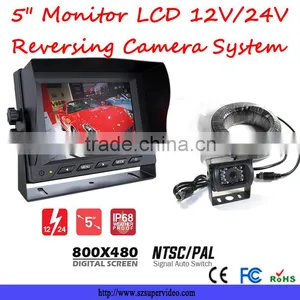 5" Dash/Suction Mounted Monitor For Cars - Upto 2 Camera Inputs thumbnail-1