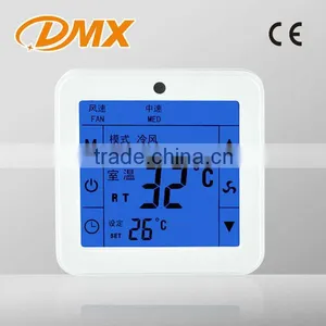 LCD Display Touch Screen Room Digital Thermostat Adjusting Thermostat thumbnail-1