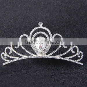 New Fashion Crown Bridal Crown Hair Comb Essential Wedding Crown Jewelry thumbnail-5