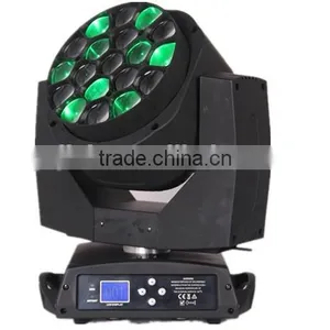 New Professional 19x12w RGBW 4in1 Led Bee Eyes Moving Head Zoom Light Stage Light thumbnail-5