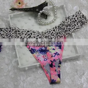 Bikini Girls Fashion Printed Lady Underwear Thong thumbnail-2