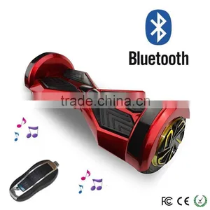8 Inches Smart Self Balance Scooter With Bluetooth Speaker and Remote Control thumbnail-3