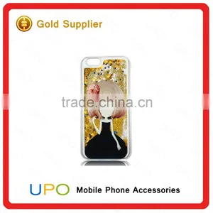 [UPO] 3D Liquid Star Sand TPU Case Glitter Quicksand Crystal Clear Mobile Phone Case For IPhone 6 Covers thumbnail-5