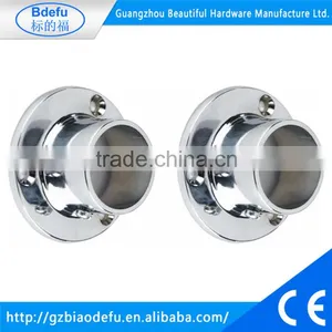 Chrome Finish Thick Flange ,25mm Round Clamps thumbnail-1