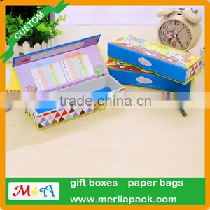 Office Organizer Storage Paper Box Fountain Pens Ballpoint Pencils Box Set 8.3 x 3.3 x 2.2 ''inch thumbnail-2