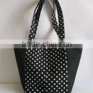 Wholesale Shopping Tote Cotton Canvas Bag With Printed thumbnail-1