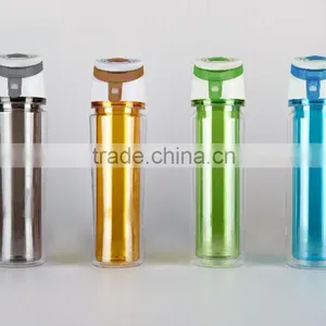 Dubble Wall Bottle New Design Bottles BPA Free Plastic Bottle thumbnail-1