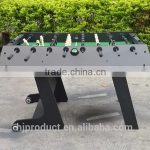 2016 New Professional Folding Foosball Table Floor-standing Football Table Game With 2 Wheels thumbnail-2