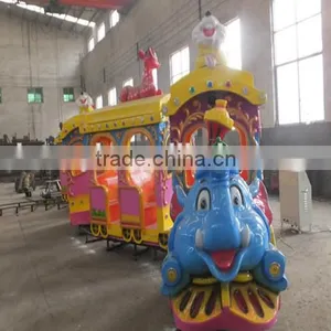 China Factory Amusement Rides!!! China Direct Manufacturer Kids Elephant Train thumbnail-2