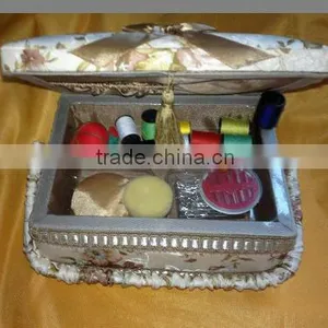 Wood Fabric Hotel Mini Sewing Kit thumbnail-1
