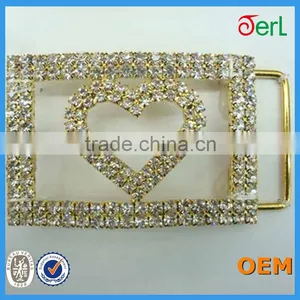 Newest Fahion Diamond Rhinestone Belt Buckle/rhinestone Buckle thumbnail-1
