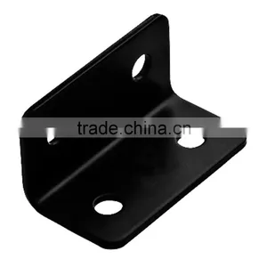 Custom Made Metal Stamping Part Aluminum Corner Braces in Zinc Plated and Powder Coating thumbnail-1