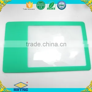 Factory OEM Colors PVC Material Plastic Credit Card Magnifier for Reading Fresnel Lens thumbnail-2