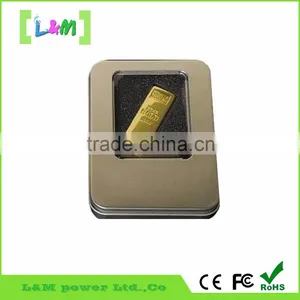 Memory Stick Gold Brick USB Key 8GB Funny Memory Stick Gifts thumbnail-2