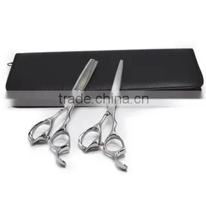 HIGH QUALITY 9CR Stainless Steel Hair Scissors For Sell Scissors Set With Hair Shears thumbnail-3
