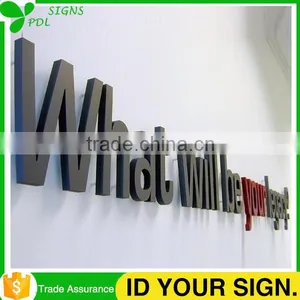 Never Rusty Stainless Steel Wall Mounted Business Sign thumbnail-1