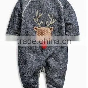 Kids Wear Baby Romper New Born Cotton Words And Animal Baby Clothes thumbnail-5
