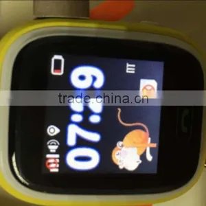 Wholesale 1.22 Inch Baby Smart Watch Antilost Watch, Q100 GPS Tracker Vibrating Alert Function for Kids With Wifi thumbnail-4