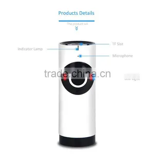 720P HD 360 Degree Fisheye Wireless IP Panoramic CCTV Camera thumbnail-1