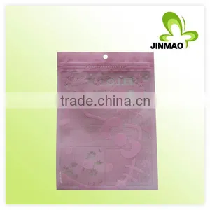 Romantic Purple Fashion Hollow Design Laminated Zipper Bag thumbnail-1