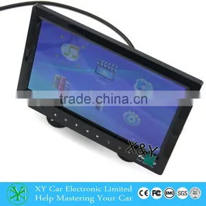 Car Lcd Monitor With Bluetooth,7 Inch Car Rearview Mirror Monitor With DVD/TV/USB/SD/IR/FM XY-2058mp5+BT thumbnail-3