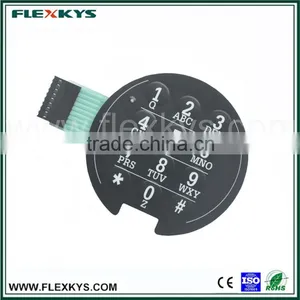 Multifunctional Embossing Key Poly Dome Tactile Feedback Membrane Switch thumbnail-1