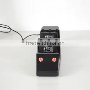 Black Double Controller Charging Stand With Battery Packs And USB Cable For XBOX One thumbnail-3