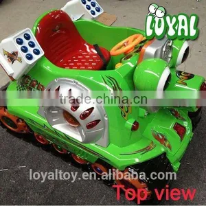 2016 Coin Operated Amusement Machines, Newest Tank Mini Ride On, Commercial Grade Kids Powered Riding Toys thumbnail-4