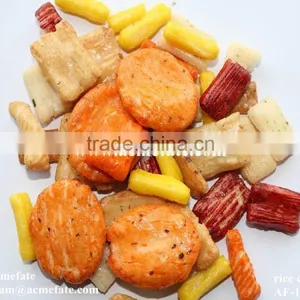 HACCP&ISO Fried Mix Rice Crackers Snacks in China thumbnail-2