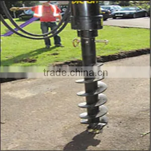 Auger Spiral Screw Anchor Bolt Pile Made In China thumbnail-1