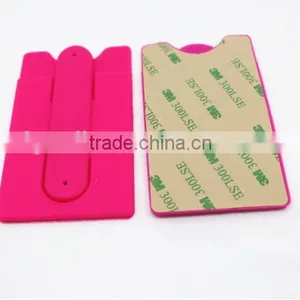 Mobile Phone Card Pocket Silicone Card Holder thumbnail-4