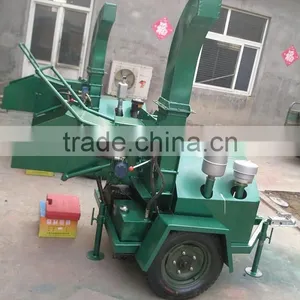 Wood Crusher With Diesel Engine Hydraulic Feed System thumbnail-4