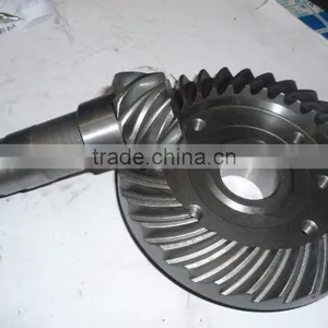 Diesel Engine Spiral Crown Gear Shank-type Spiral Bevel Pinion Tire 6.00-16 thumbnail-1