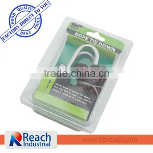 150LBS/piece Hydroponics Usage Adjustable 1/4" Rope Ratchet Tie Down Boat Hanger Tow Rope for Watersport Fun Tube thumbnail-1