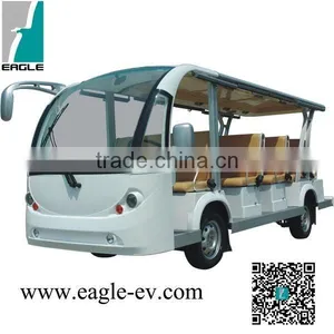 Electric Fourteen Shuttle Bus, CE Approved,cheap and Fashion thumbnail-1