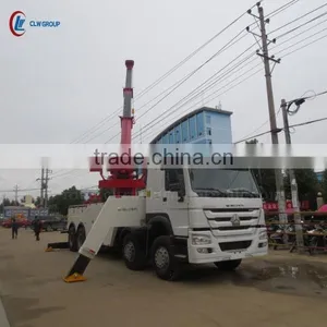 8*4 SINOTRUK HOWO Heavy Duty Road Recovery Truck 30ton thumbnail-1