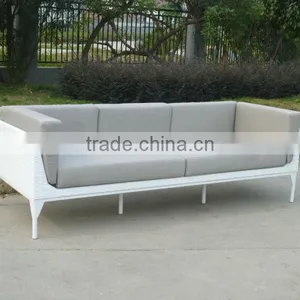 Modern Outdoor PE Wicker Furniture Sofa Set thumbnail-3