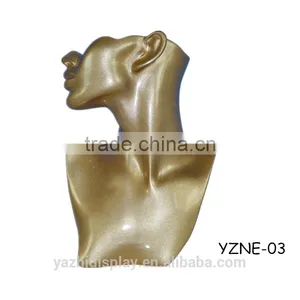 Wholesale Female Head Bust Mannequin for Jewelry and Earing Display thumbnail-2