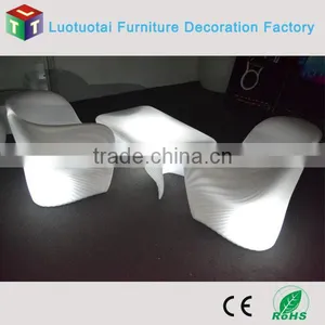 Remote Cntrol 16 Color Change Eletronic Lighting Furniture / Led Table & Chair thumbnail-2