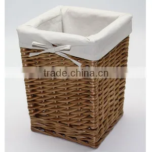 Square Wicker in Car Waste Bin thumbnail-1