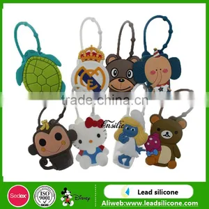 Promotional Gift 30ML Cartoon Shape Silicone Hand Sanitizer Holders thumbnail-4