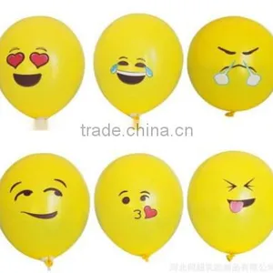 2016 Whosale Emoji Party Emulsion Balloon For Decoration thumbnail-1
