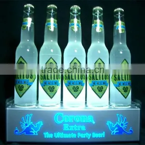 Custom Five Bottle Display Acrylic Bottle Dipslay Stand thumbnail-1