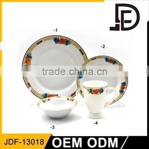 Drinkware Ceramic Moroccan Style Dinnerware Set, Pizza Plate Set thumbnail-1