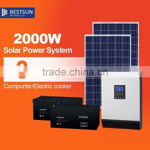 Bestsun Hot Sale Solar Panel 300w 310w 320w Polycrystalline for On/off Grid System 2000W thumbnail-1