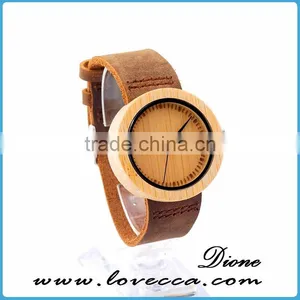 2017 Wooden Watch Logo Wood Bamboo Watch Directly From China Factory thumbnail-2