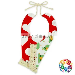 Wholesale Fancy Double Layers Baby Bibs With Tassels thumbnail-4